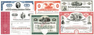 "Patriotic" Stock and Bond Collection