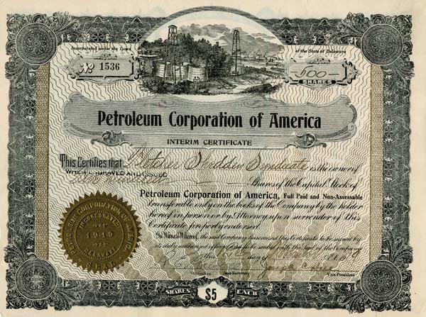 Petroleum Corporation of America