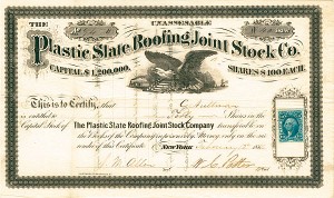 Plastic Slate Roofing Joint Stock