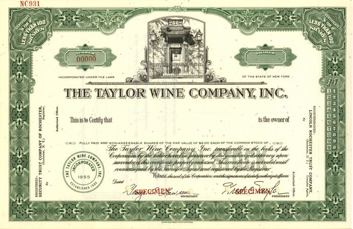 Taylor Wine Co., Inc