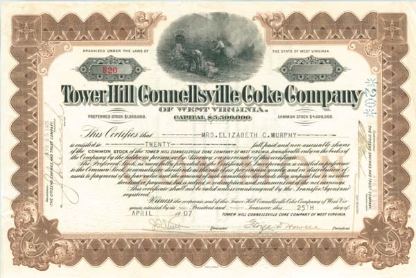 Tower Hill Connellsville Coke Co. of West Virginia