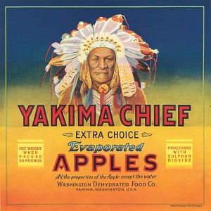 Fruit Crate Label - Yakima Chief